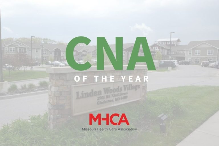 Linden Woods CNA, Angela Kitchell, Named CNA of the Year