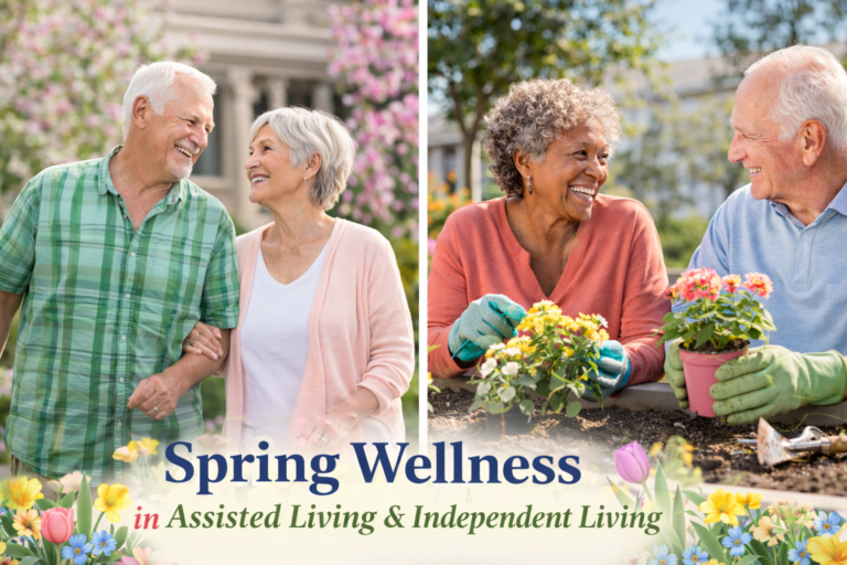 Spring Renewal in Assisted Living and Independent Living at Prairie Vista Village